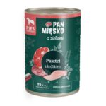 PAN MIĘSKO with herbs Rabbit pate - wet dog food - 400g