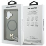 Case Karl Lagerfeld IML K Head Logo      MagSafe for iPhone 17 black - imagine 8