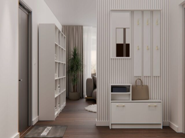 Wardrobe  Shoe cabinet / Cashmere GS1 - imagine 4