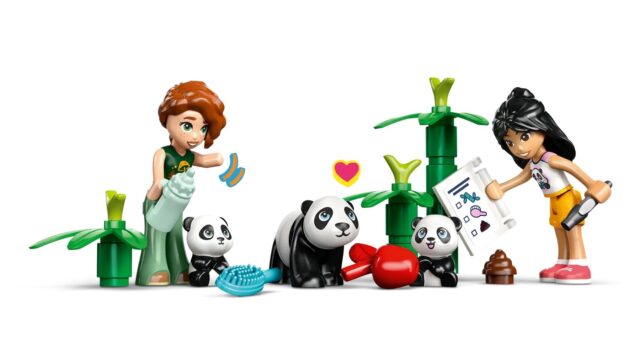 LEGO FRIENDS 42648 Panda Sanctuary Animal Care - imagine 5