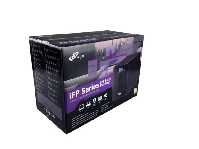 FSP iFP 1000 uninterruptible power supply (UPS) Line-Interactive 1 kVA 600 W 2 AC outlet(s) - imagine 2