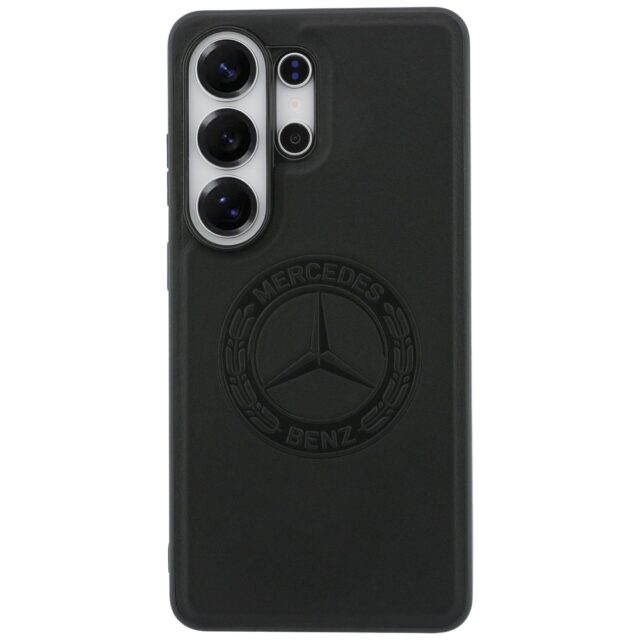 Case Mercedes Vintage Logo MagSafe for    Samsung Galaxy S26 Ultra black - imagine 3