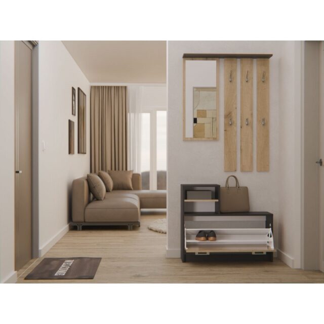 Topeshop GAR ANT/ART entryway cabinet - imagine 6