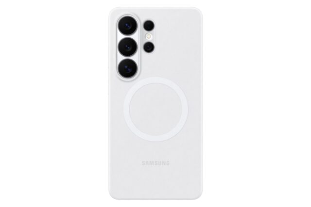 EF-ES948CWE Samsung Silikonový Magnetický Kryt pro Galaxy S26 Ultra White - imagine 7