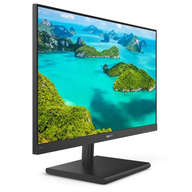 Philips E Line 245E1S/00 LED display 60.5 cm (23.8 ) 2560 x 1440 pixels 2K Ultra HD LCD Black - imagine 7
