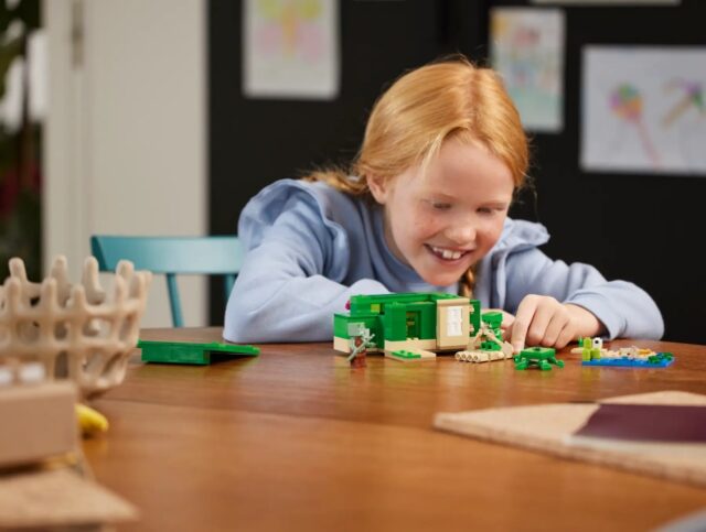 LEGO MINECRAFT 21254 THE TURTLE BEACH HOUSE - imagine 9