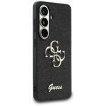Case Guess Fixed Glitter Big 4G Metal    Logo for Samsung Galaxy S26 black - imagine 4