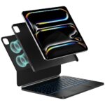 Case Typecase Edge + with keyboard for  iPad Pro 13" 2024/2025 black