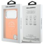 Etui Karl Lagerfeld Karl RSG Logo         MagSafe do iPhone 17 Pro Max pomarańczowy - imagine 8