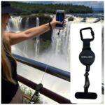 Anti-theft lanyard Beline for phone black - imagine 5