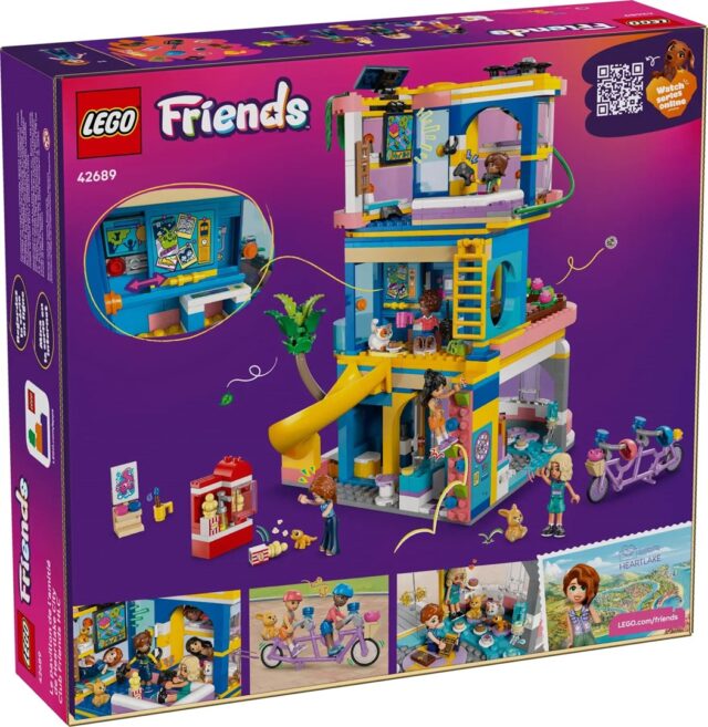 LEGO FRIENDS 42689 Heartlake City Friends Club House - imagine 2