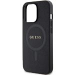 Guess GUHMP13XPSAHMCK iPhone 13 Pro Max 6.7" black hardcase Saffiano MagSafe - imagine 6