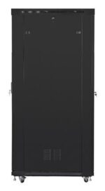 Lanberg FF01-6242-12BL rack cabinet 42U Freestanding rack Black - imagine 4