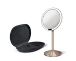 simplehuman ST3010 makeup mirror Freestanding Round Rose gold - imagine 2