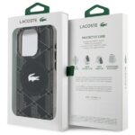 Lacoste LCHMP15XUBSK iPhone 15 Pro Max 6.7" black hardcase IML Blend Monogram MagSafe - imagine 8