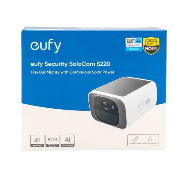 Eufy SoloCam S220 Cube IP security camera Indoor & outdoor Ceiling/wall - imagine 9