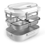 Electric Lunch Box N'oveen LB510 Grey Plus - imagine 2