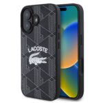 Lacoste LCHMP16SPIGK iPhone 16 6.1" czarny/black hardcase Monogram Vintage Logo MagSafe - imagine 9