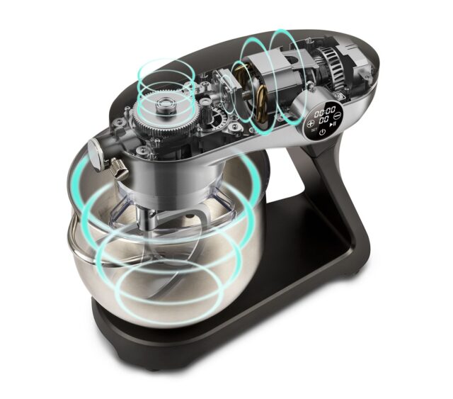 G3 Ferrari G20137 mixer Stand mixer 2300 W Black  Stainless steel - imagine 2