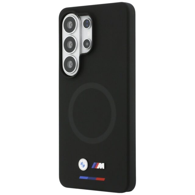 Case BMW M Silicone MagSafe for Samsung   Galaxy S26 Ultra black - imagine 2