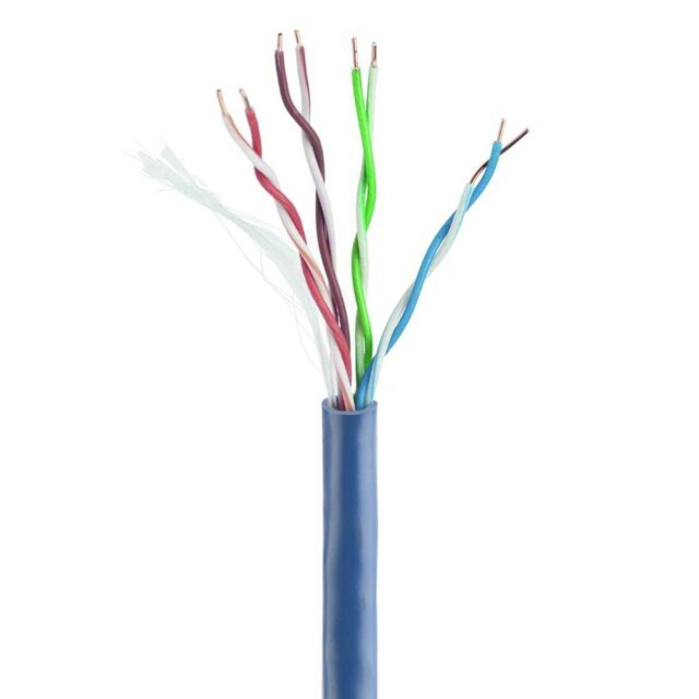Gembird UPC-5004E-SOL-B networking cable Blue 305 m Cat5e U/UTP (UTP) - imagine 2