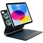 Case Typecase Edge+ with keyboard for iPad 11" A16 2025 / iPad 10.9' 2022 carbon fiber