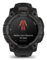 Garmin Instinct 3 AMOLED 3.05 cm (1.2 ) 45 mm Digital 390 x 390 pixels Touchscreen Black GPS (satellite) - imagine 3