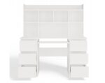 KUBA Desk Set + Extension Piece  White - imagine 3