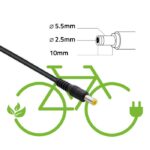 Qoltec 50761 Charger for e-bike batteries 36V | 42V | 2A | 5.5*2.5 - imagine 4