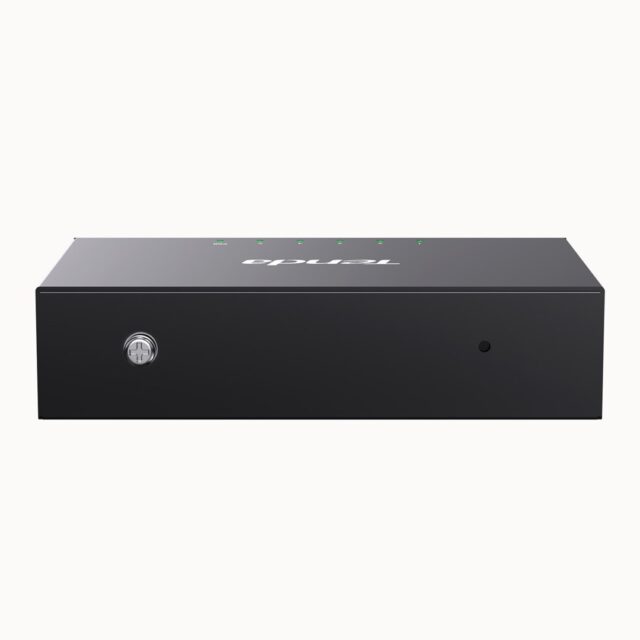 Tenda TEG1005M network switch Unmanaged L2 Gigabit Ethernet (10/100/1000) Black - imagine 5