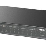 Mercusys MS110GMP network switch Gigabit Ethernet (10/100/1000) Power over Ethernet (PoE) Black