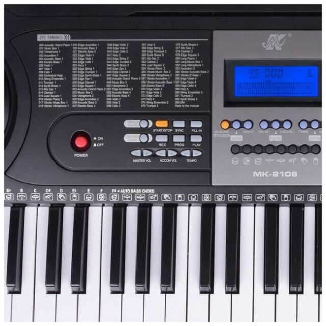 MK 2106 - keyboard with microphone for learning to play  designed for children - imagine 6