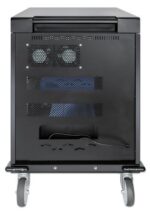 Manhattan Laptop Charging Cart/Trolley via AC Adapter (EU) 32-bay  Install device's AC Adapter (power cables) into unit  Suitable for ALL laptops (to 15.6 )  iPads  MacBooks  Chromebooks  other USB-C devices  Bays 380x30x280mm  Cabinet  Lockable - imagine 5