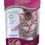 SUPER BENEK Junior Turkey - wet cat food - 100 g