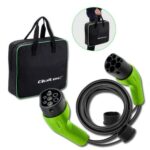 Qoltec 52472 electric vehicle charging cable Black Type 2 5 m - imagine 2