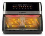 G3 Ferrari G10223 fryer Double 12 L Stand-alone 2200 W Hot air fryer Black  Stainless steel