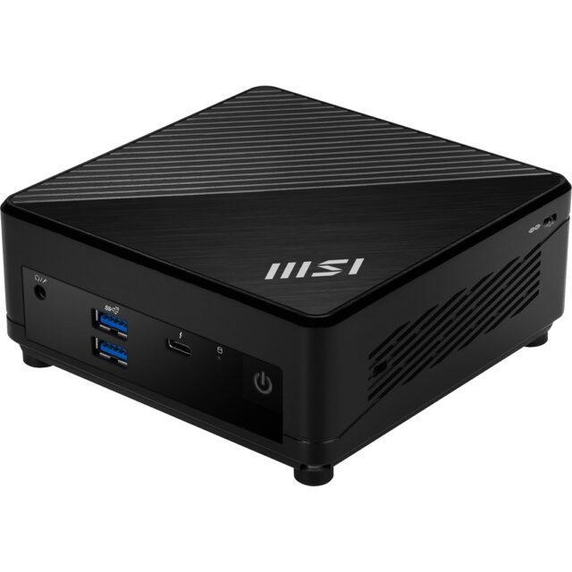 MSI Cubi 5 12M-004EU Intel® Core™ i3 i3-1215U 8 GB DDR4-SDRAM 256 GB SSD Windows 11 Pro Mini PC Black - imagine 6