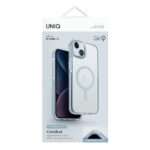 UNIQ Combat iPhone 15 / 14 / 13 6.1" case Maglick Charging light blue/ice blue - imagine 2
