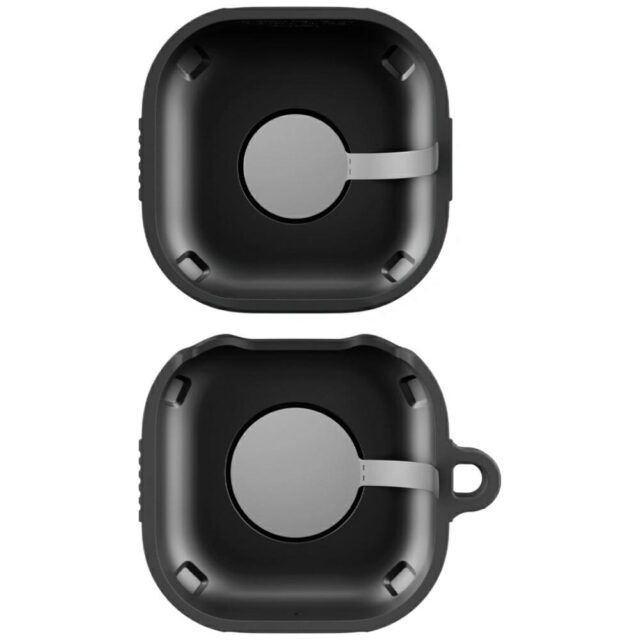 Case Spigen Rugged Armor for Samsung Galaxy Buds4 / Buds4 Pro black - imagine 4
