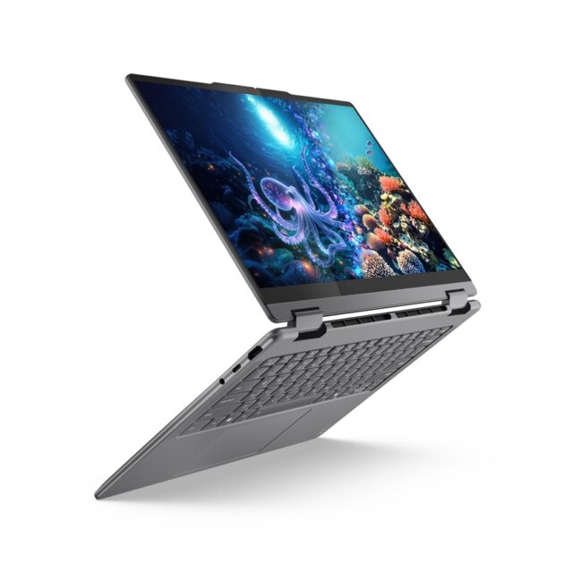 Lenovo Yoga 7 2-in-1 14ILL10 Copilot+ PC Intel Core Ultra 5 226V Hybrid (2-in-1) 35.6 cm (14 ) Touchscreen WUXGA 16 GB LPDDR5x-SDRAM 1 TB SSD Wi-Fi 7 (802.11be) Windows 11 Home English Grey - imagine 8