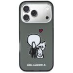 Etui Karl Lagerfeld Karl & Choupette      Back MagSafe do iPhone 17 Pro Max czarny - imagine 3