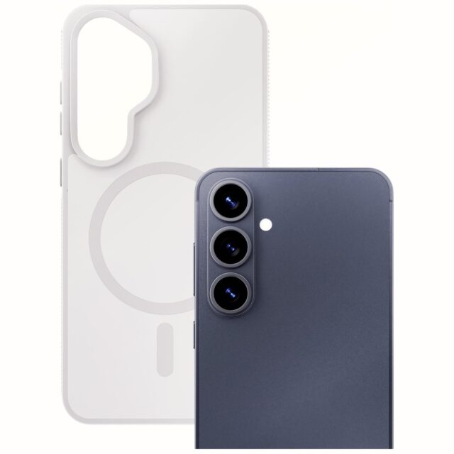 Etui 3MK Smoke MagCase do Samsung Galaxy S26+ biały - imagine 4