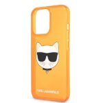 Karl Lagerfeld KLHCP13LCHTRO iPhone 13Pro / 13 6,1" orange hardcase Glitter Choupette F - imagine 6
