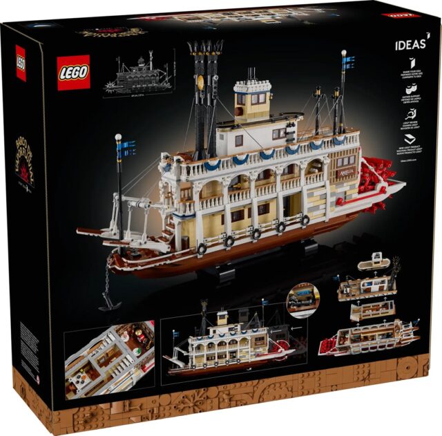 LEGO IDEAS 21356 River Steamboat - imagine 2