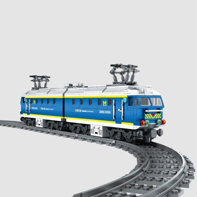 iM.Master RC Passenger Train USB Building Blocks 623 pieces - imagine 4
