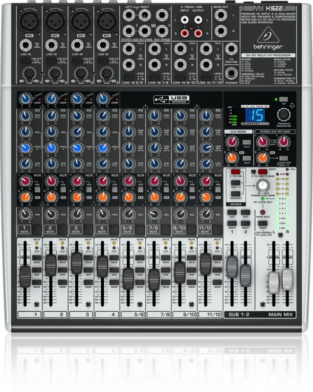 Behringer X1622USB audio mixer 16 channels 10 - 200000 Hz - imagine 2