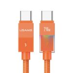 Cable USAMS U93 240W USB-C to USB-C 1.2m orange