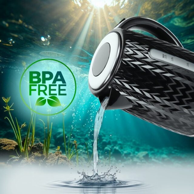 NELO kettle  capacity 1.7 l  power 2000 W  black - imagine 6