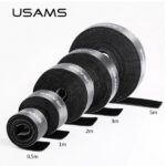 USAMS Taśma organizer do kabli Velcro 2mczarny/black ZB60ZD03 (US-ZB060) - imagine 6