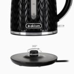 NELO kettle  capacity 1.7 l  power 2000 W  black - imagine 5